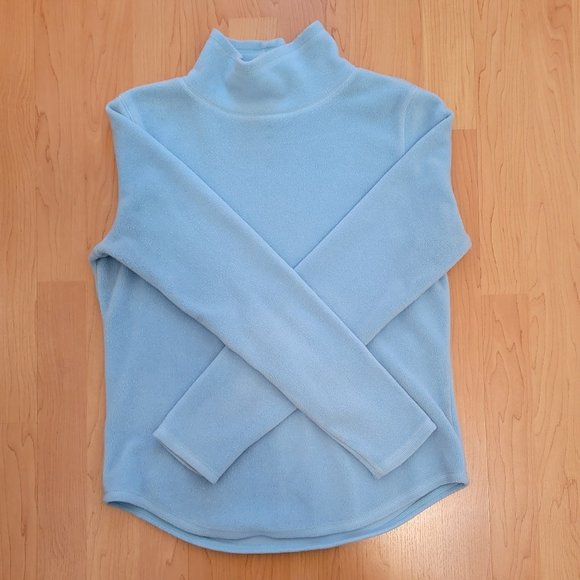 Ann Taylor Loft Stretch Turtleneck Fleece Pullover - Small - Picture 3 of 4